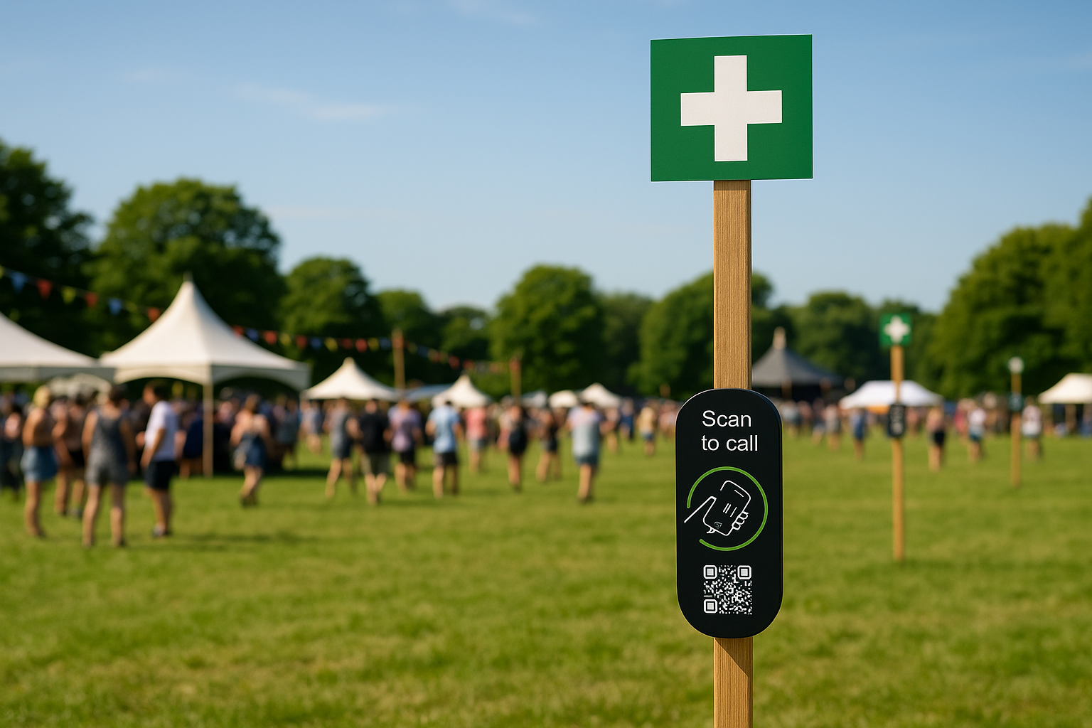 Outdoor unmanned locations